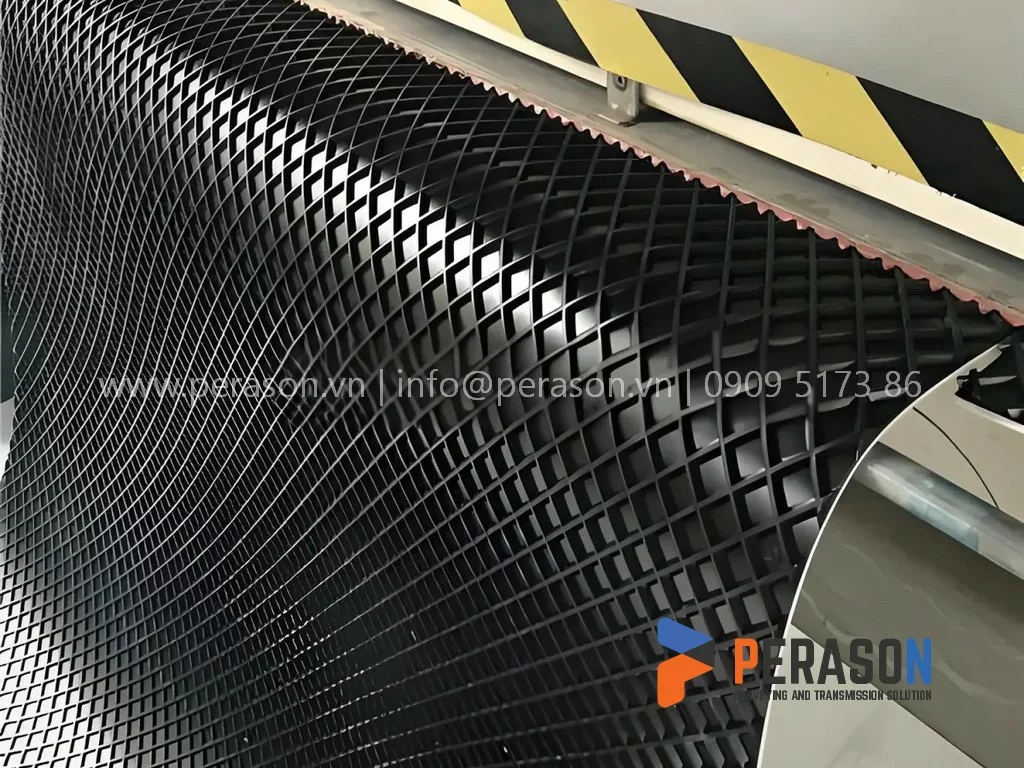 Băng Tải Ô Vuông 9mm