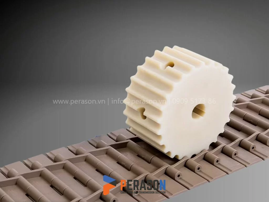 Bánh nhông xích nhựa 821 phay CNC