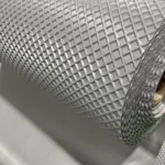 Cuộn băng tải ô vuông xám