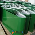 Băng tải PVC xanh nối tròn sẵn