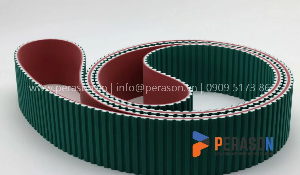 Dây Curoa Pu Đắp Cao Su Đỏ 2 Dây curoa pu đắp cao su đỏ