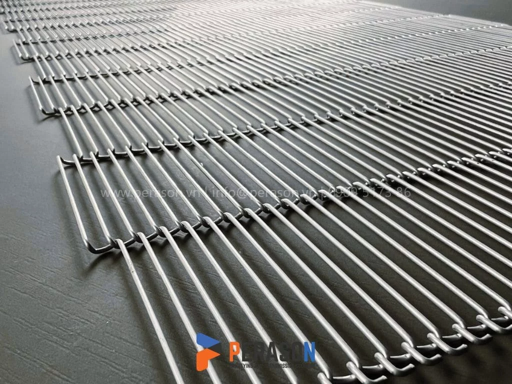 Lưới băng tải sợi thang sản xuất theo khích thước yêu cầu