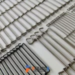 Mẫu băng tải lưới thang inox