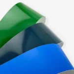 Các màu băng tải PVC xanh