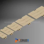 Bản rộng xích nhựa 820-K250, K325, K450, K600, K750