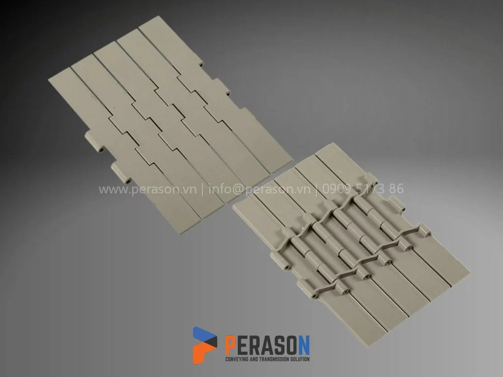 Xích nhựa chạy thẳng 821 ứng dụng tải trọng nặng