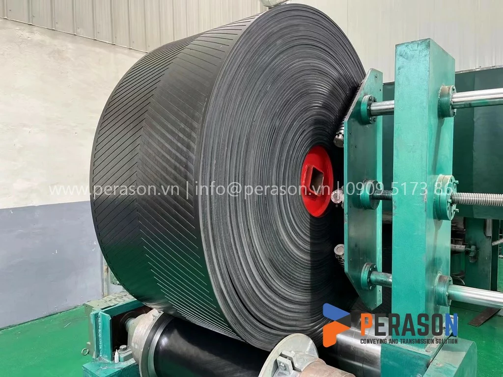Băng Tải Cao Su Gân V