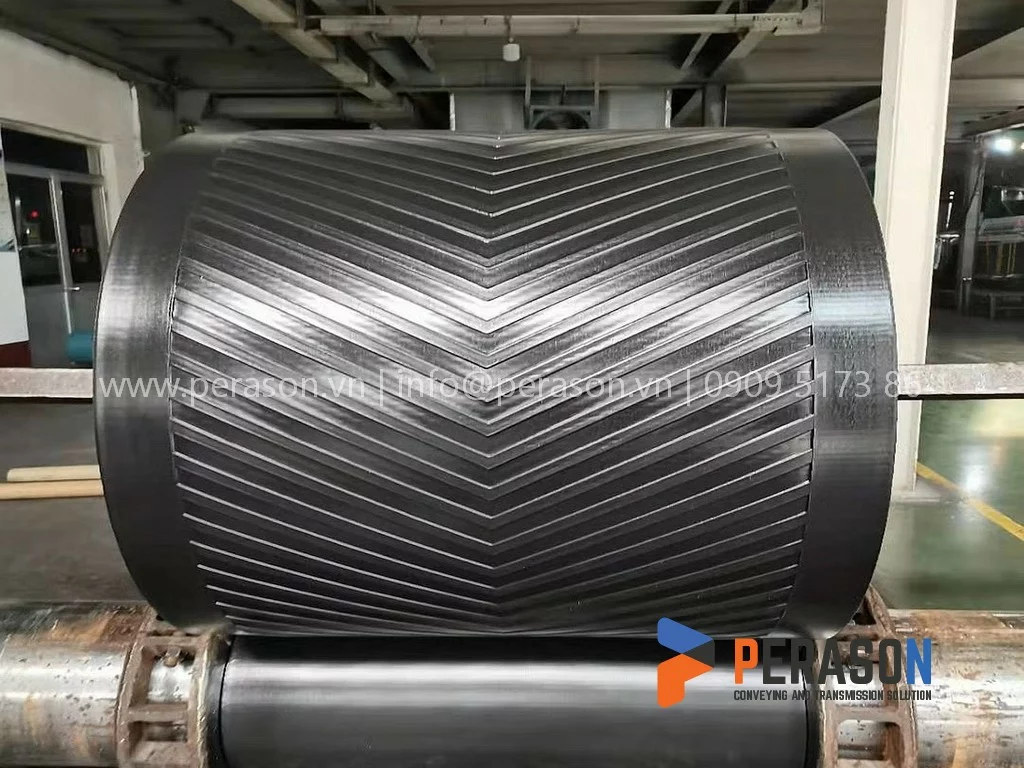 Băng Tải Cao Su Gân V