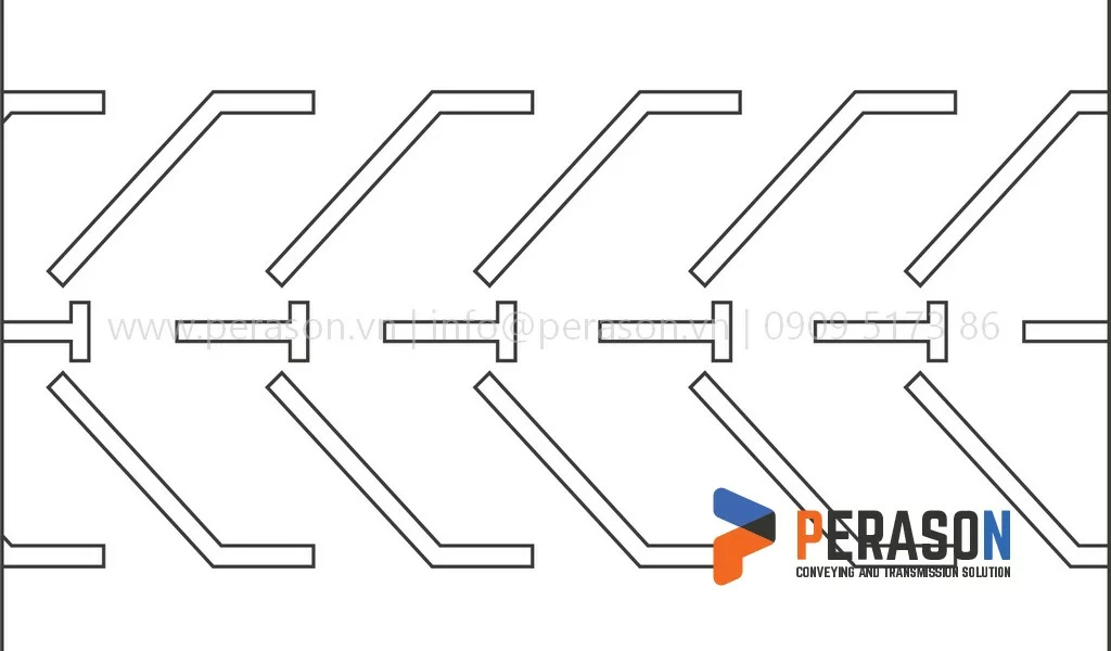Băng Tải Cao Su Gân V 10 Băng tải cao su gân CT25