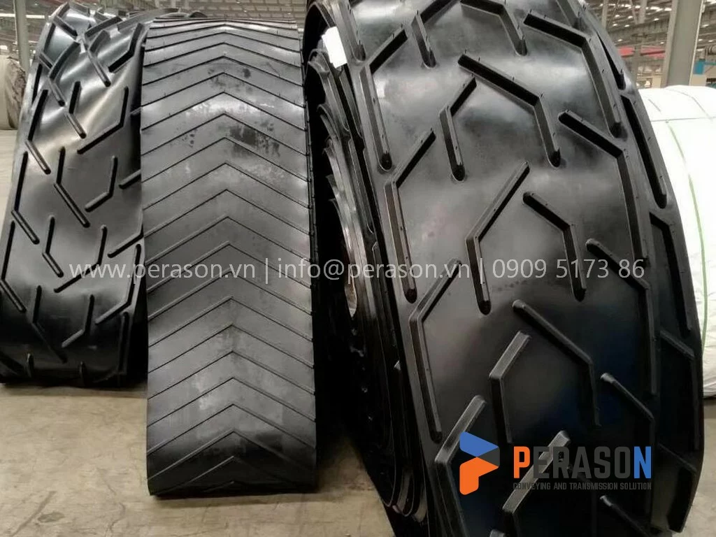 Băng Tải Cao Su Gân V