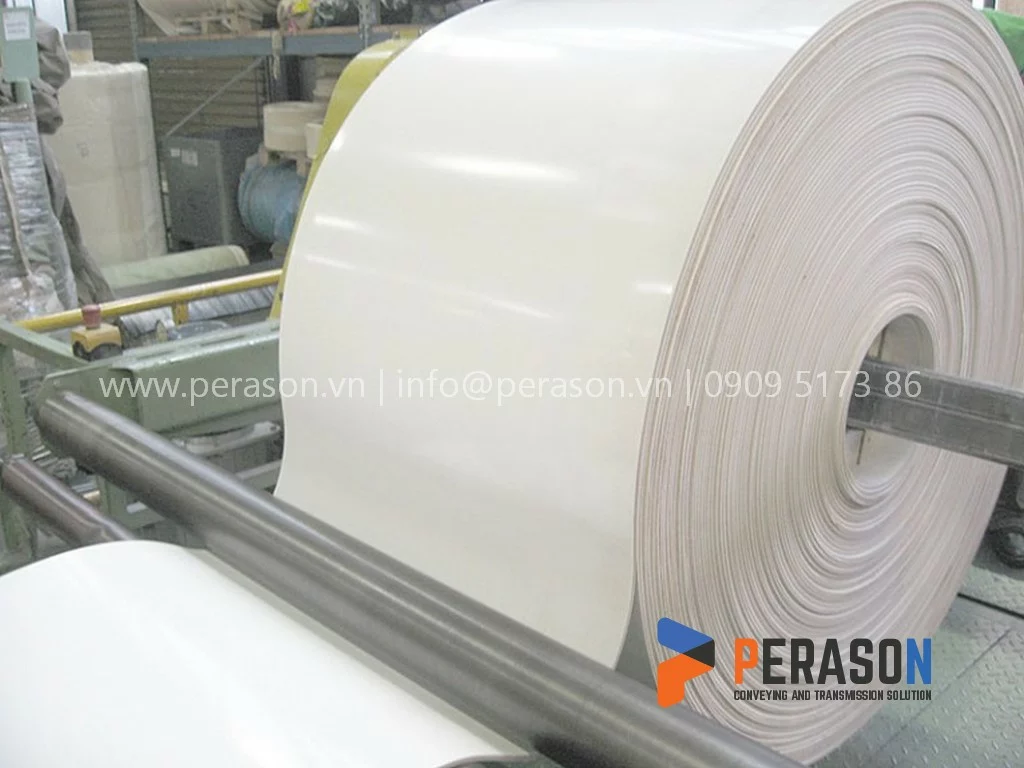 Băng Tải Cao Su Trắng FDA