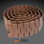 Hộp xích nhựa 880 Tab 10ft = 3048mm