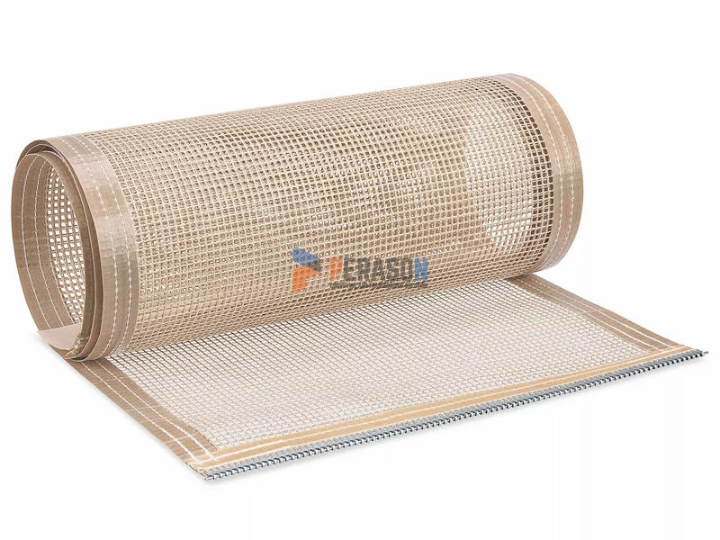 Băng tải lưới Teflon bọc biên