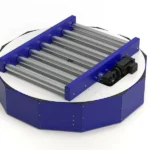 Băng tải xoay pallet